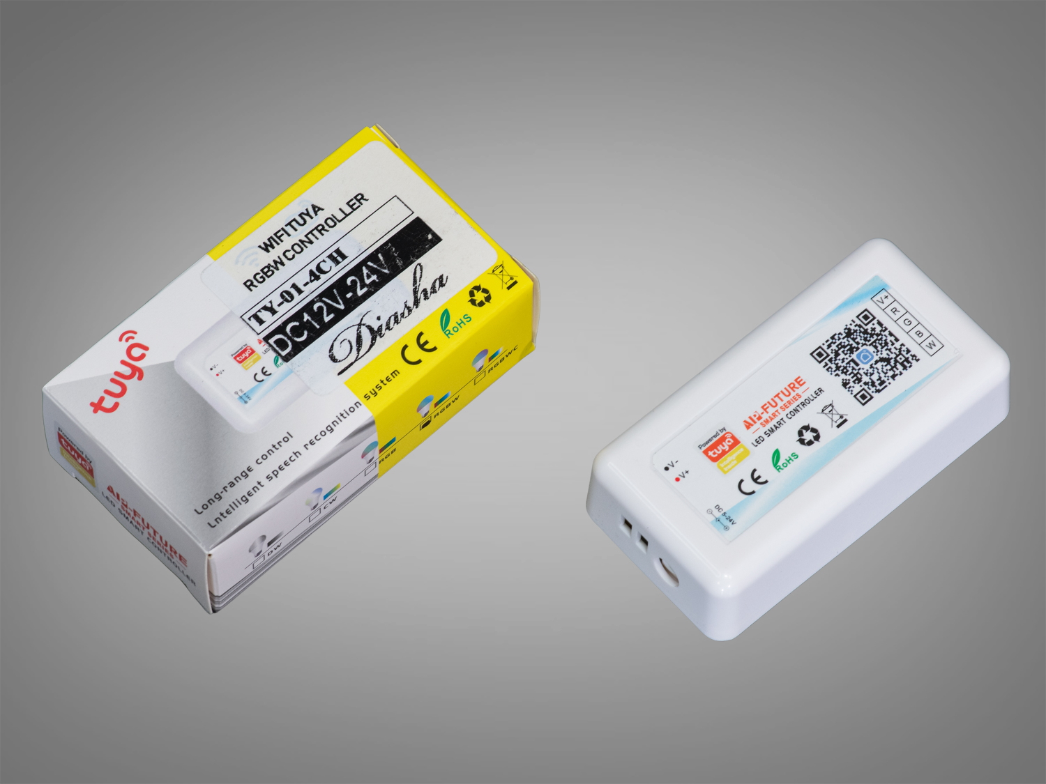 Контролер TUYA для RGBW стрічки. Насолоджуйтесь поєднанням потужності, інтелектуального функціоналу та зручності управління, яке адаптується під кожну вашу потребу.