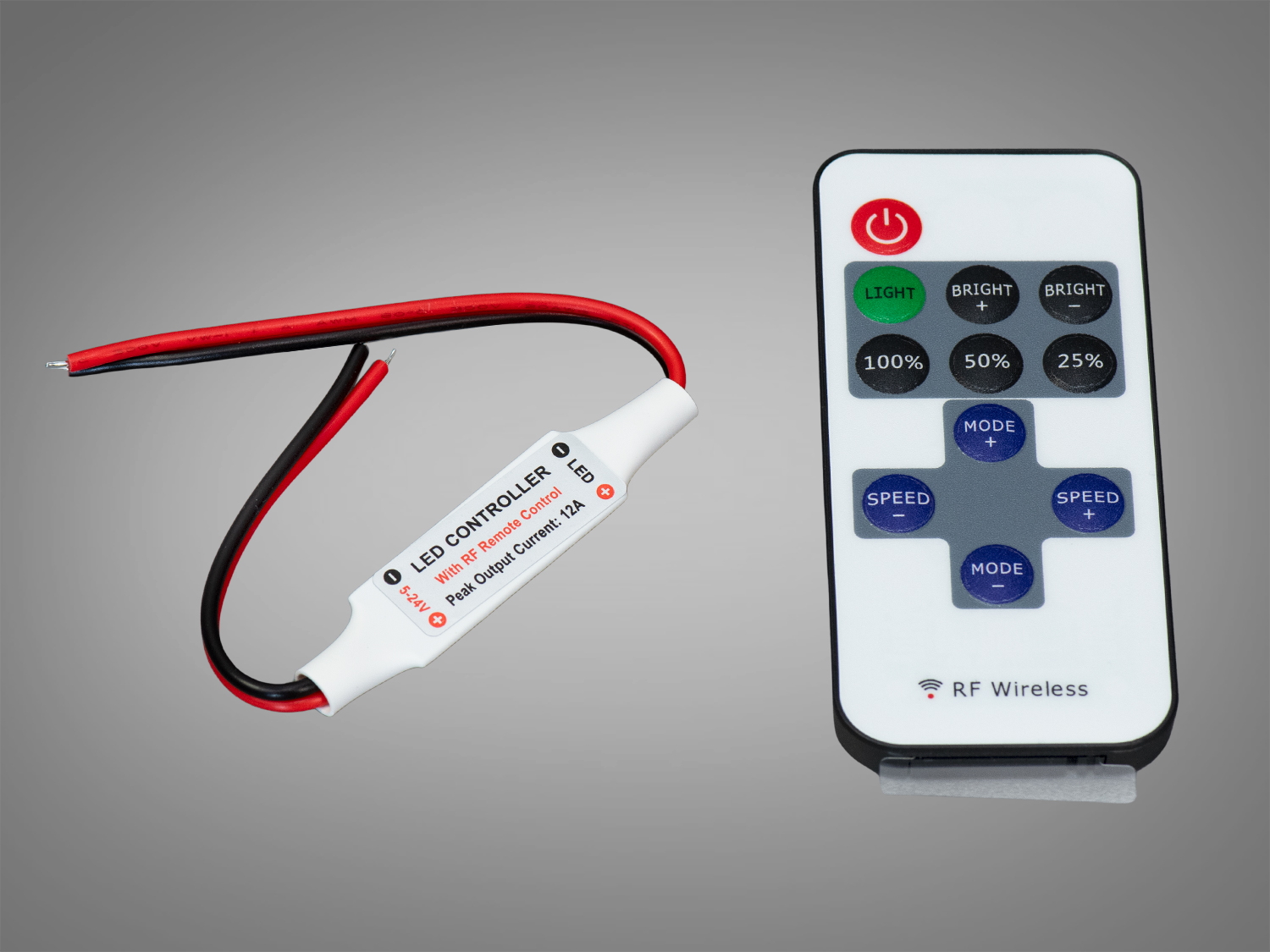 Контролер з радіо ДУ для LED стрічки. 