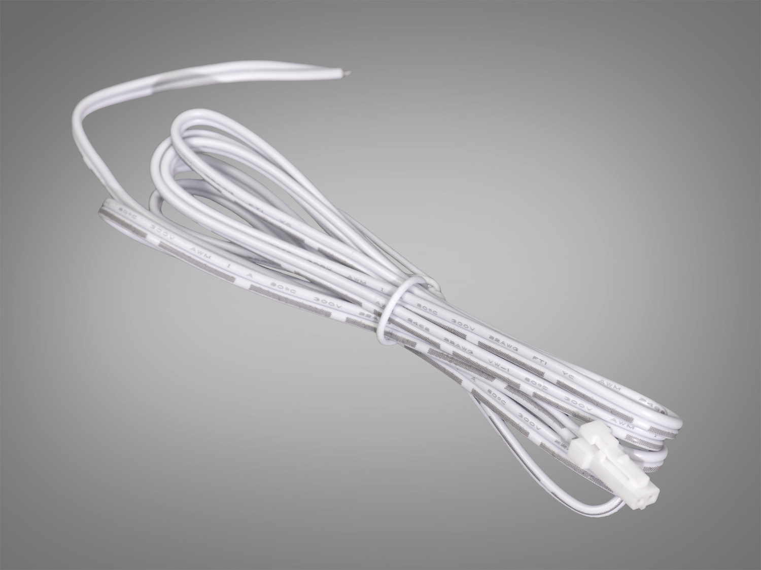 Кабель для підключення стрічки з коннектором Mini AMP, 1.5м. 