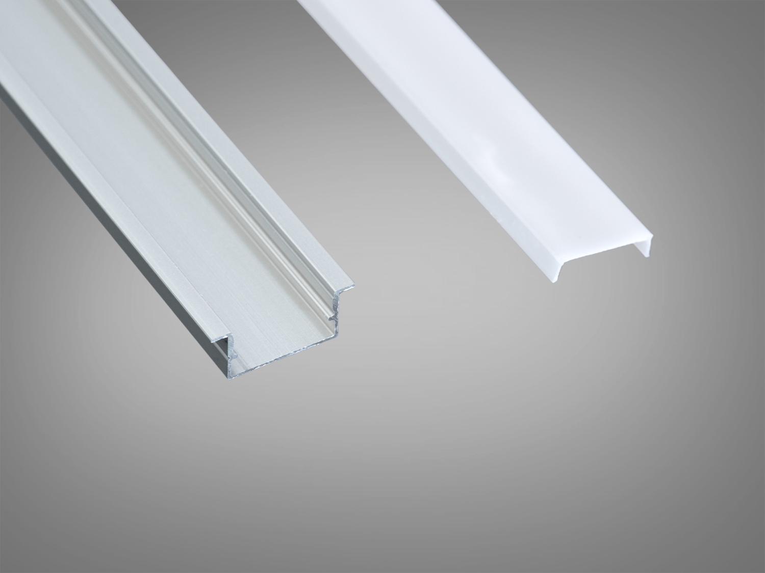 Профіль для LED стрічки, врізний. 
