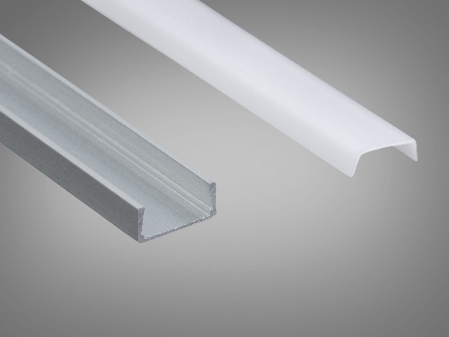 Профіль для LED стрічки, накладний. 