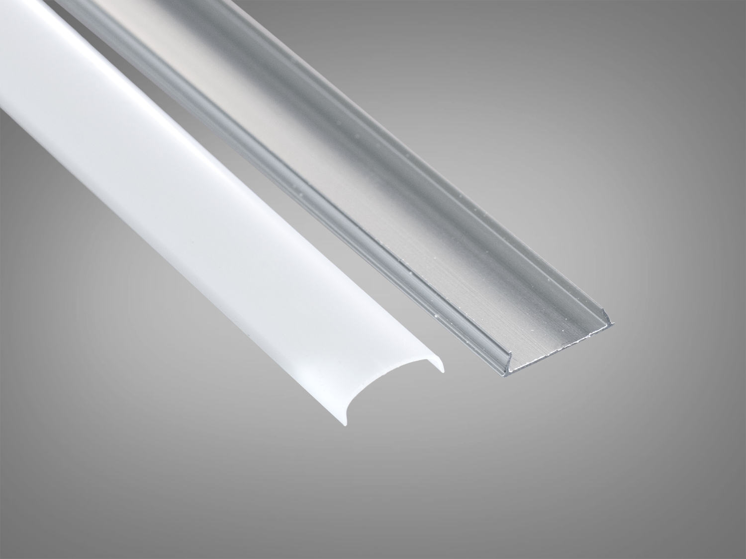 Профіль для LED стрічки, накладний. 