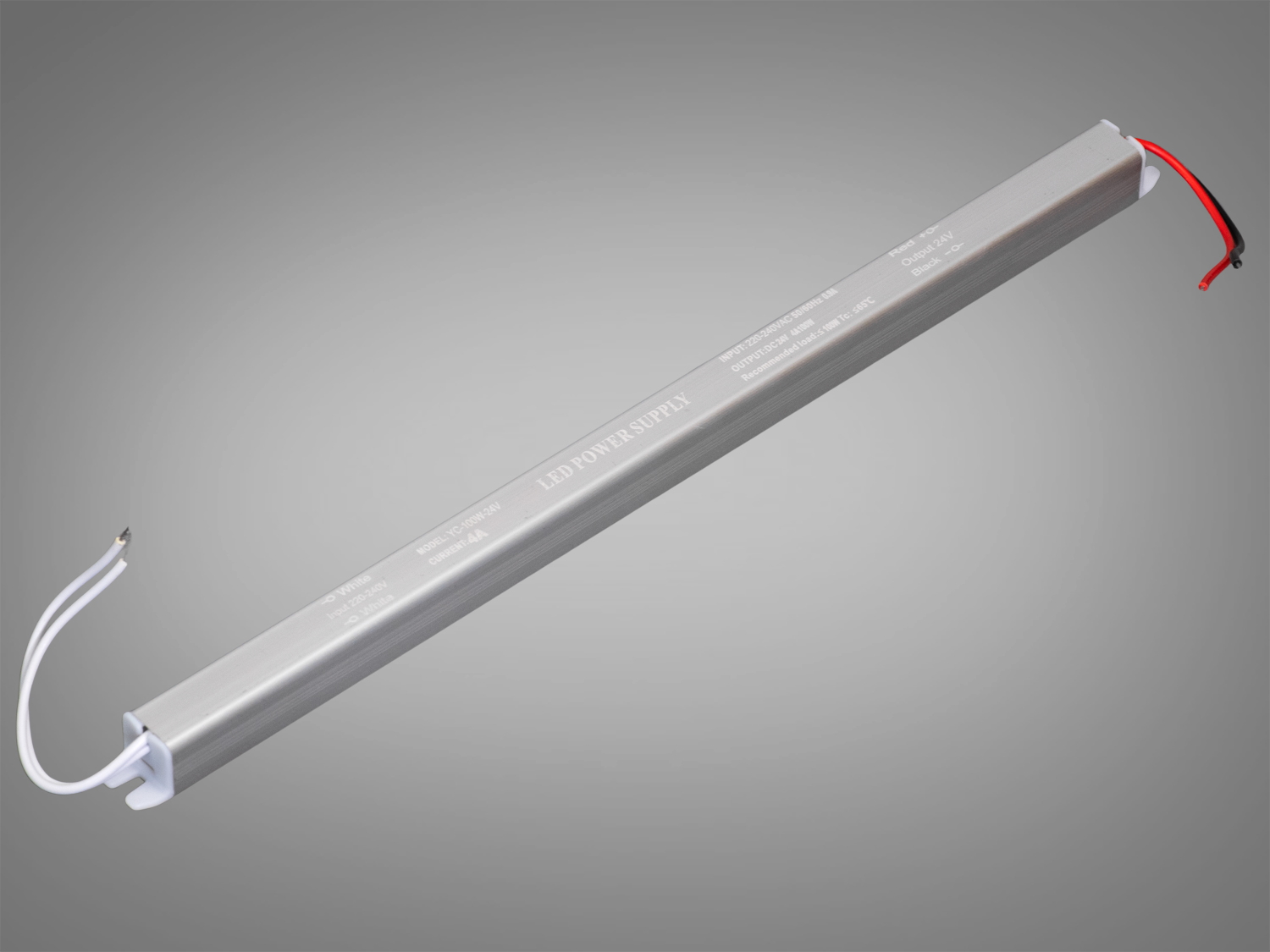 Ультратонкий блок живлення 24В, 100Вт, 4.1А, 