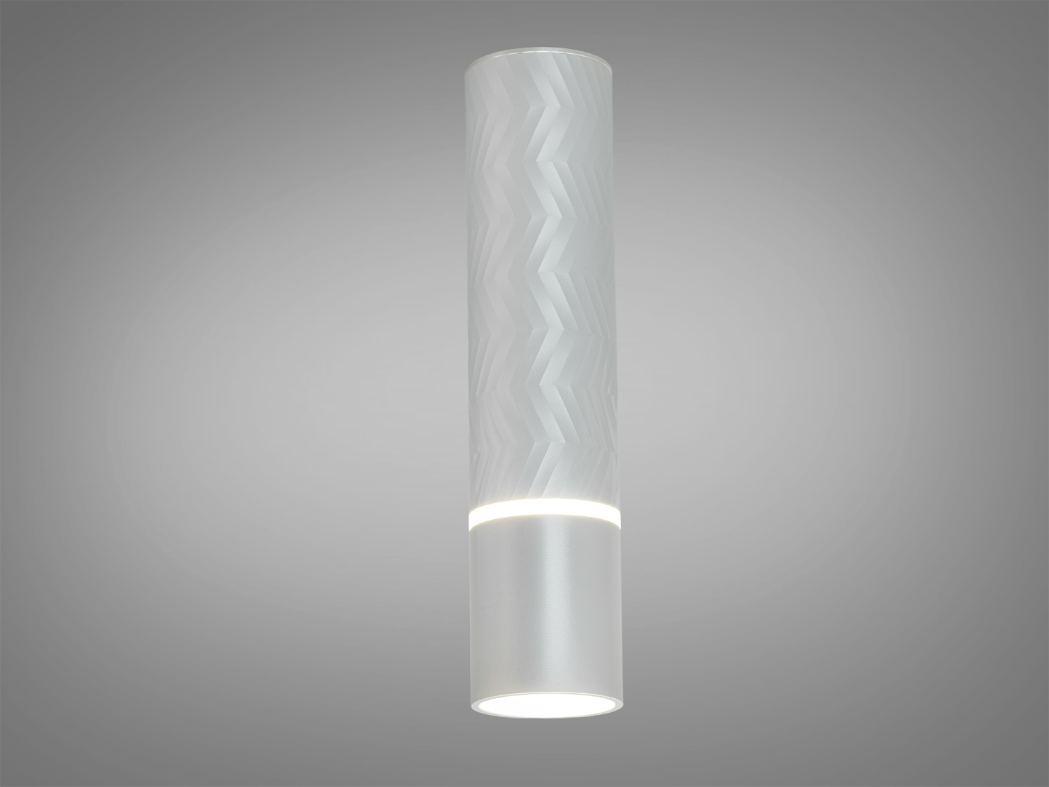 Сірий накладний світильник Diasha під лампу GU10 для акцентного та базового світла у житлових і комерційних просторах. Лампа не входить у комплект.