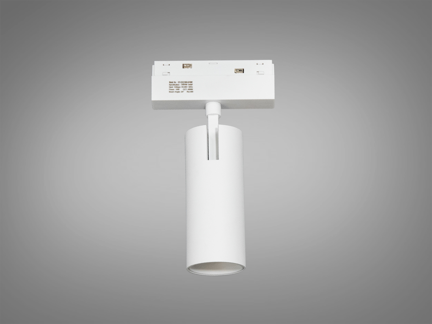 Магнітний трековий поворотний світильник, 10 Вт. Його можливість точно спрямовувати світло, стильний вигляд і зручність у використанні роблять його ідеальним вибором як для житлових, так і для комерційних приміщень.