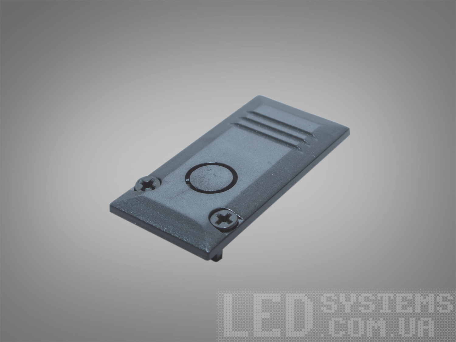 Застосовується для відкритих кінців підвісного та накладного треку.