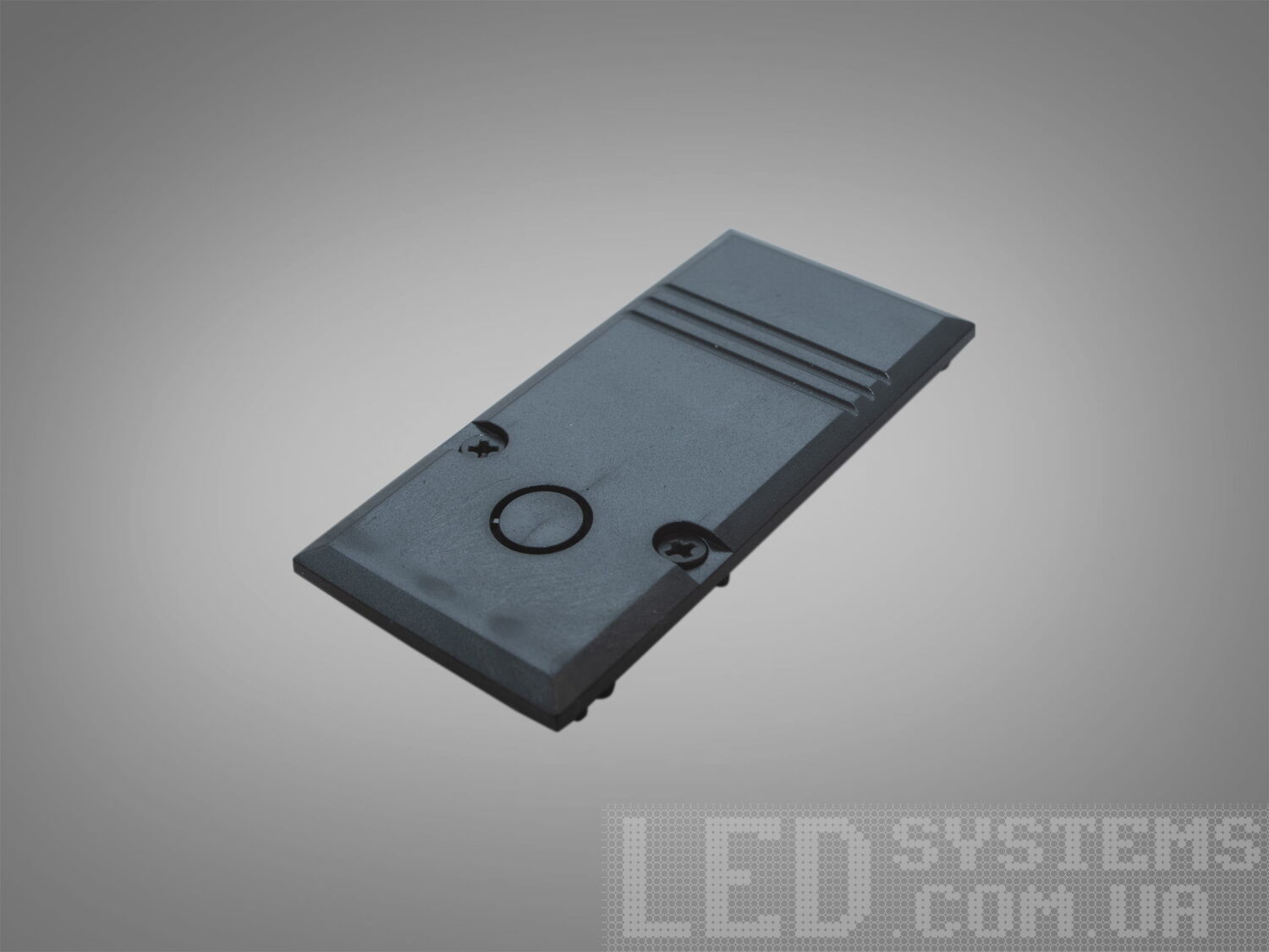 Застосовується для відкритих кінців підвісного та накладного треку.