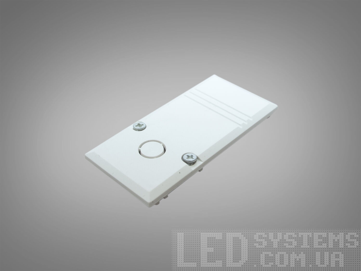 Застосовується для відкритих кінців підвісного та накладного треку.