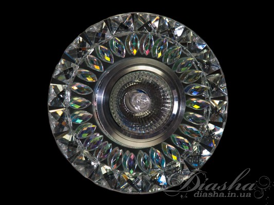 Унікальний, дизайнерський кришталевий точковий світильник від українського бренду 