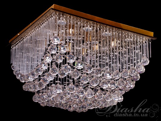 Просто очей не відірвати від сяючійпишноти представленої тут люстри. Вона може стати яскравою і незабутньою частиною будь-якого інтер'єру - банкетного залу або просторого холу, затишній вітальні або чарівною спальні. Варто особливо відзначити, що, за Вашим бажанням, виконання металевих частин люстри можливе як в золотом, так і в хромованому варіантах. Пишність, пишнота, багате оздоблення цієї неповторної люстри подарує її власникам почуття гордості і радості. Як ефектно прикрашає її високоякісний кришталь, скільки благородства і романтики привносить він в будь-який інтер'єр. Витончена, граціозна, що тягне блиском кришталю люстра. Люстра з легким, спокійним світлом, що передає ні з чим не порівнянні відчуття затишку і теплоти домашнього вогнища.