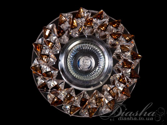 &nbsp;&nbsp;&nbsp;Новая серия точечных светильников ТМ Диаша позволит сделать Вашу квартиру стильной и современной. Данные светильники идеально подходят для светодиодных ламп, которые обеспечивают наилучшие параметры освещенности и энергосбережения, давая дизайнеру интерьера возможность для креатива. &nbsp;&nbsp;&nbsp;
&nbsp; &nbsp;Точечная врезка - это специальный встраиваемый светильник, который используется для направленной или общей подсветки определенных участков Вашей квартиры. Их применяют на кухне, в ванной комнате, для освещения лестниц и в жилых комнатах. &nbsp;&nbsp;&nbsp;При равномерном распределении различных источников света (например: люстра в центре комнаты + точечные светильники по краю потолка) вы можете добиться эффекта отсутствия тени и зрительно увиличить пространство комнаты. Куда бы Вы ни посмотрели, точечные светильники будут освещать пространство перед Вами и все окружающие Вас предметы.
&nbsp; &nbsp;Для оптовых покупателей отпускается только ящиками по 50шт&nbsp;&nbsp;&nbsp;&nbsp;Лампа и трансформатор в комплект не входят
&nbsp;