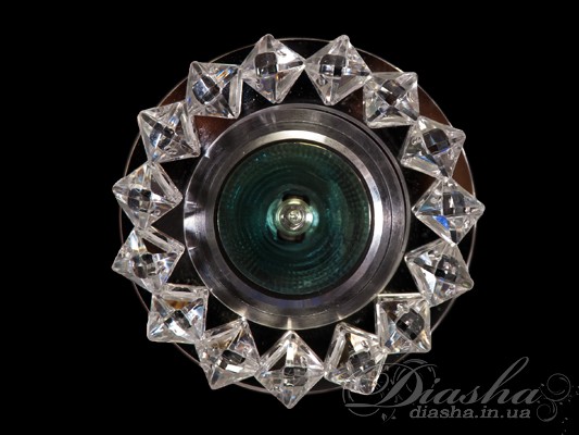 &nbsp;&nbsp;&nbsp;Новая серия точечных светильников ТМ Диаша позволит сделать Вашу квартиру стильной и современной. Данные светильники идеально подходят для светодиодных ламп, которые обеспечивают наилучшие параметры освещенности и энергосбережения, давая дизайнеру интерьера возможность для креатива. &nbsp;&nbsp;&nbsp;
&nbsp; &nbsp;Точечная врезка - это специальный встраиваемый светильник, который используется для направленной или общей подсветки определенных участков Вашей квартиры. Их применяют на кухне, в ванной комнате, для освещения лестниц и в жилых комнатах. &nbsp;&nbsp;&nbsp;При равномерном распределении различных источников света (например: люстра в центре комнаты + точечные светильники по краю потолка) вы можете добиться эффекта отсутствия тени и зрительно увиличить пространство комнаты. Куда бы Вы ни посмотрели, точечные светильники будут освещать пространство перед Вами и все окружающие Вас предметы.
&nbsp;&nbsp;&nbsp;Лампа и трансформатор в комплект не входят
&nbsp;