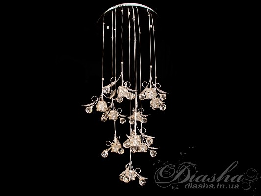 Галогенова люстра з лампами 220В - мінімум електроніки, максимум надійності .