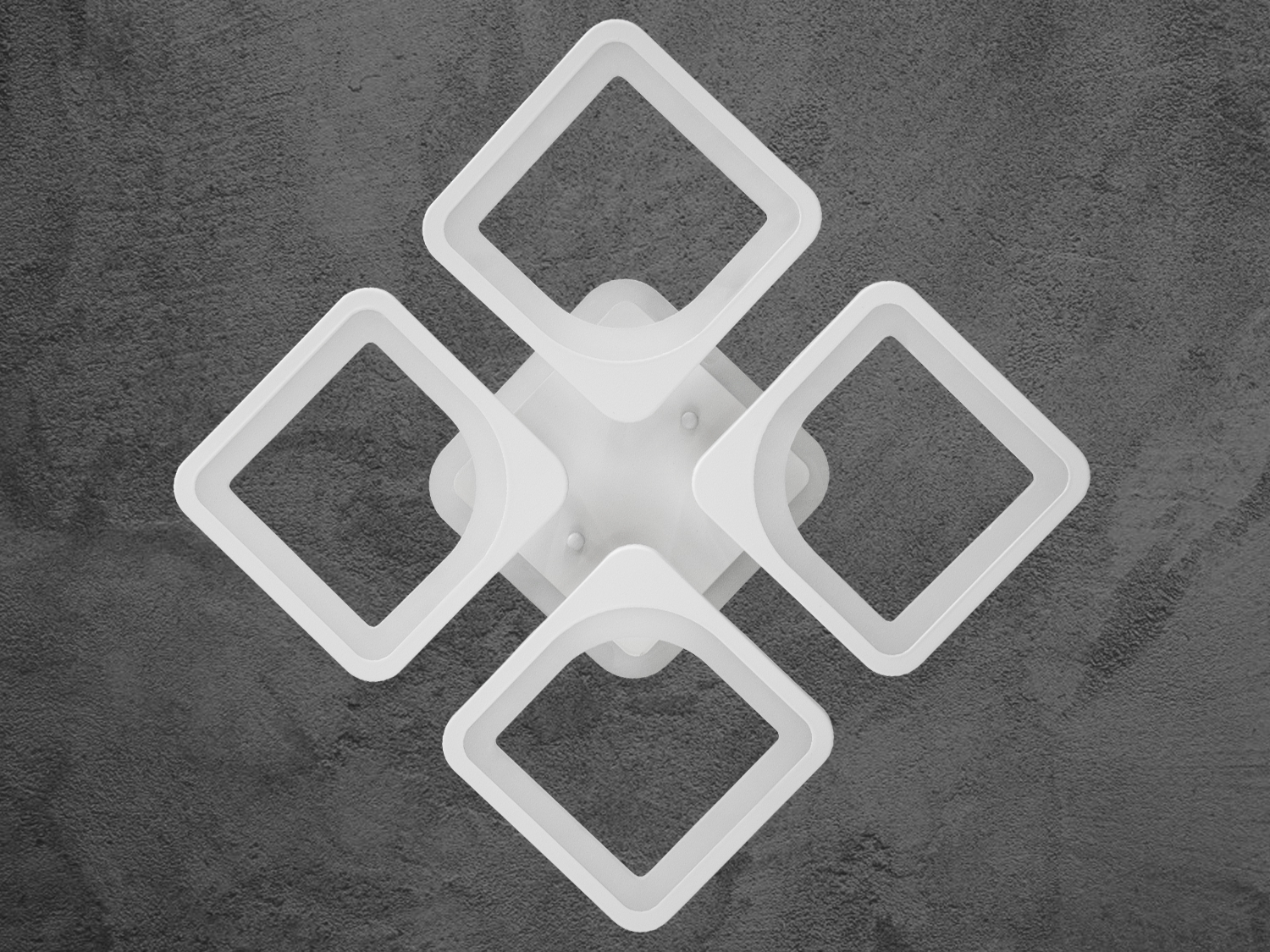 LED-люстра в дитячу з підсвічуванням, з пультом, з димером підходить на площу приміщення приблизно 11кв.м. Застосовується для зали, вітальні, кухні, спальні, їдальні, дитячої, тому що відсутні елементи, що б'ються.Світлодіодна люстра має кілька режимів: холодний 6000К, нейтральний 4100К, теплий 3200К, кольорове підсвічування, суміщений режим &ndash; будь-яке основне світло плюс будь-який колір світлодіодного підсвічування. Регулювання яскравості люстри від 5 до 100% відбувається за допомогою пульта дистанційного керування, що входить до комплекту.
Люстра світить яскраво, але не сліпить за рахунок матеріалу &ndash; акрилу, до того ж цей матеріал дуже міцний &ndash; його важко зашкодити. Кріпиться до стелі будь-якого типу універсальним кріпленням на монтажну планку.