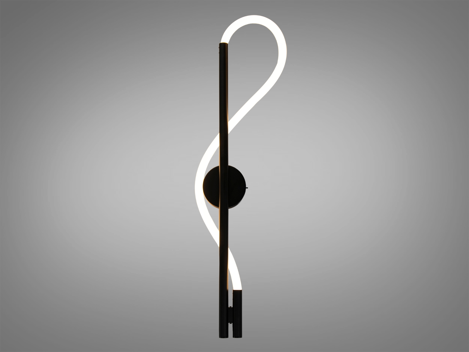 Дизайнерський LED світильник шланг у коридор серії 