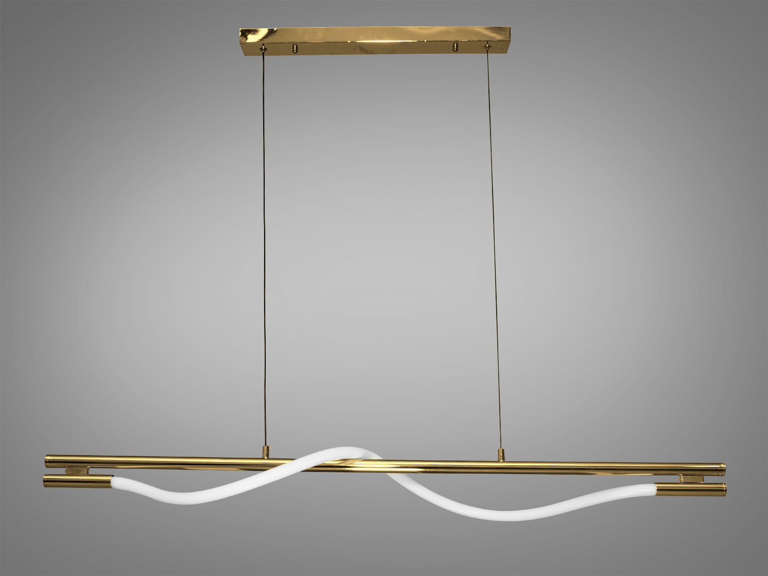 Довга LED люстра шланг із модним оригінальним дизайном із серії 