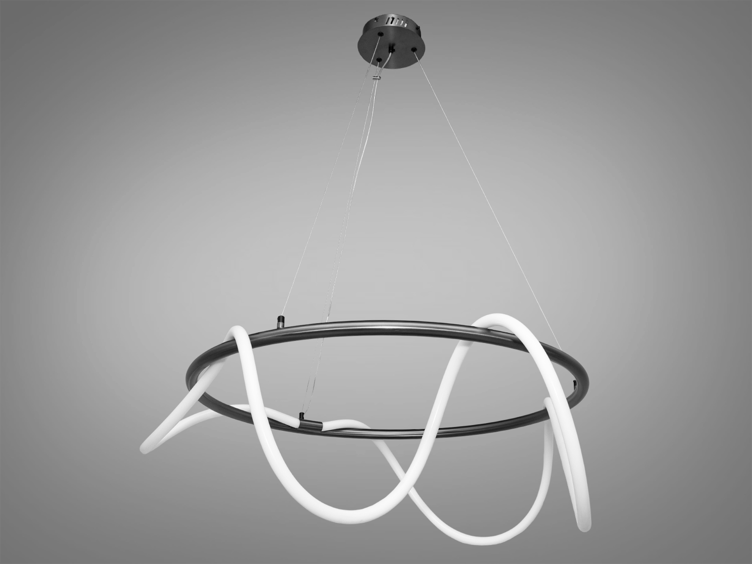 Світлодіодна люстра шланг у дитячу з модним оригінальним дизайном із серії 