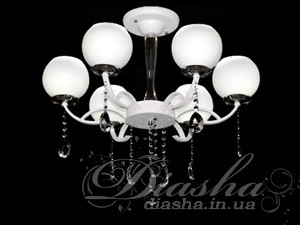 Розкіш і чарівність білого кольору здатні підкорити будь-яке серце. Немов пишний букет виглядає ця, по-справжньому прекрасна, люстра. Вона буде до місця і в затишній спальні, і в розкішній вітальні. Її незвичайний і чудовий дизайн буде кращим подарунком до дня весілля або новосілля.
Класичні люстри цієї моделі з звичайними лампами розжарювання, led лампами або &laquo;економки&raquo; на патрон Е14 внесуть романтичні нотки в будь-який інтер'єр. Не пропустіть свій шанс прикрасити сімейне &laquo;гніздечко&raquo;, здатне доставити справжню радість і насолоду Вашим домочадцям.