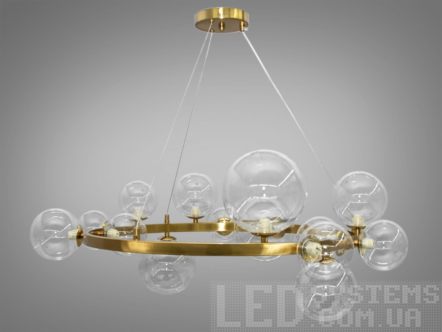 Сучасна люстра в спальню в стилі Loft - 