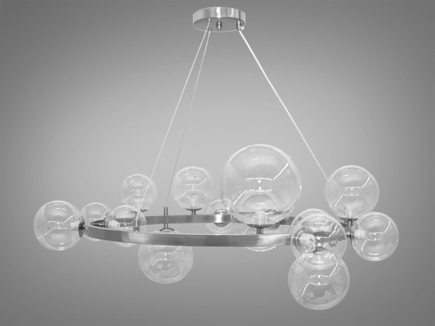 Повітряна люстра на кухню в стилі Loft - 